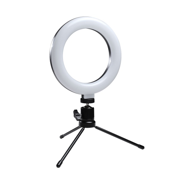 USB-лампа PLATINET LED L6 8W CCT 6000K-4500K-3000K d16 см 8 Вт чорно-білий 