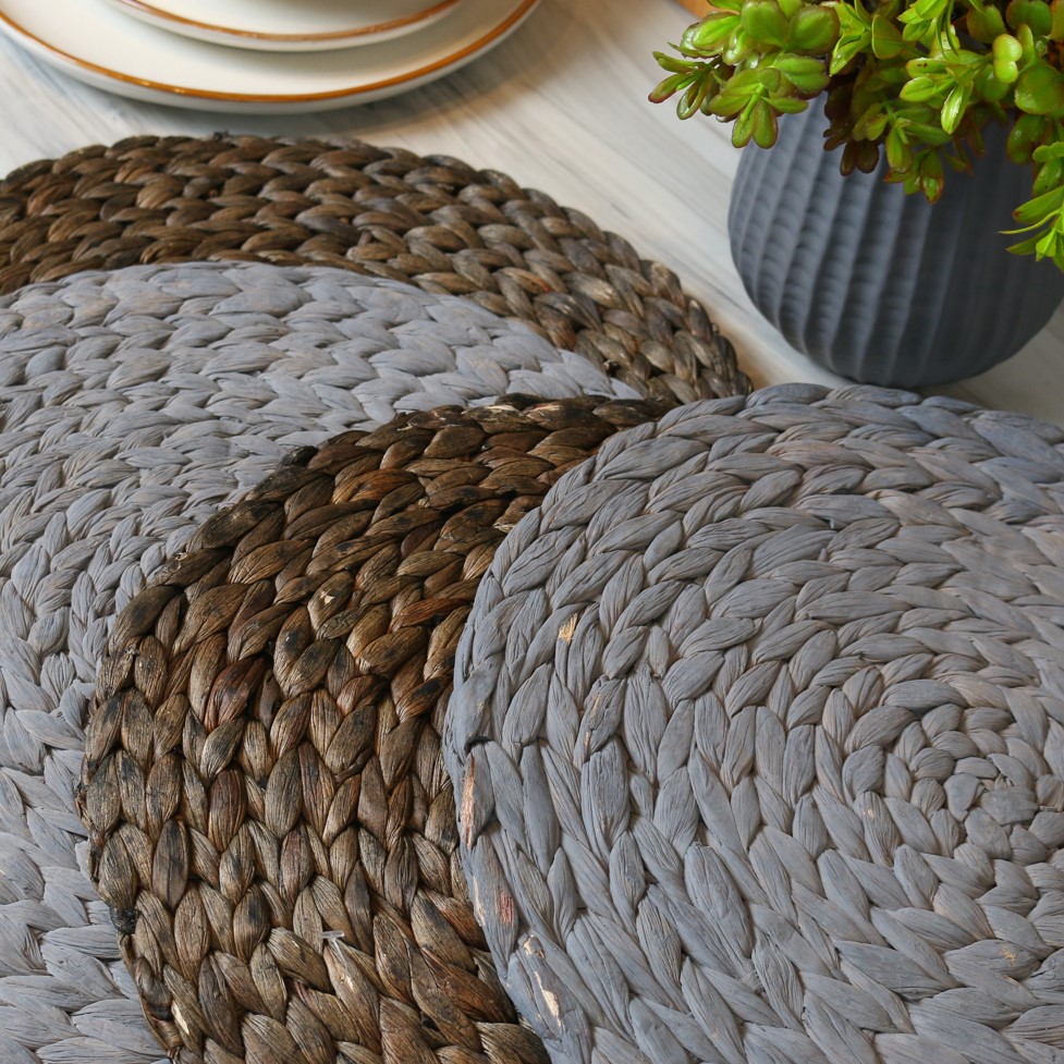 Килимок для сервірування Flamberg Nature 35 см водяний гіацинт горіховий