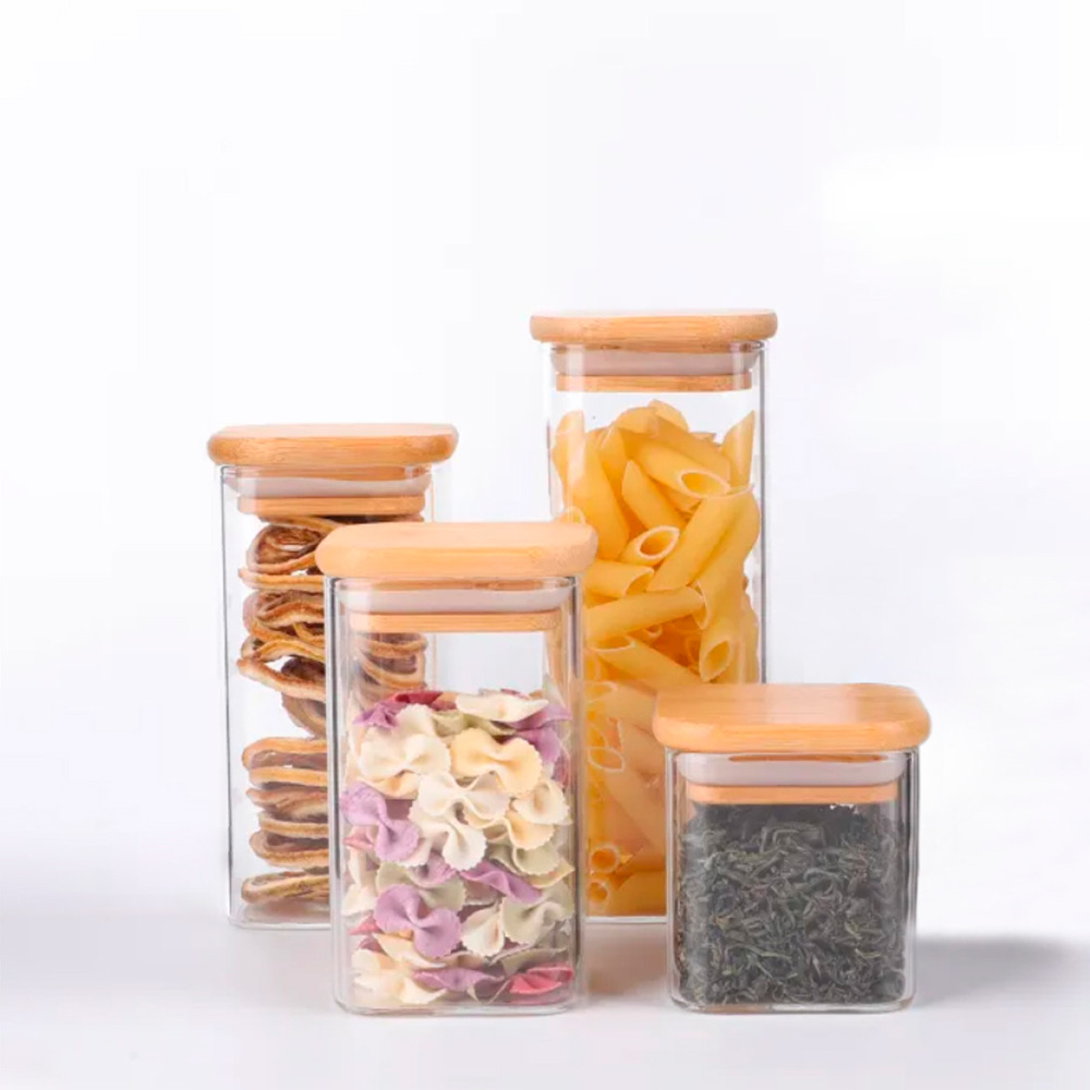 Ємність для сипучих Vittora скляна 1100 мл VT-7311