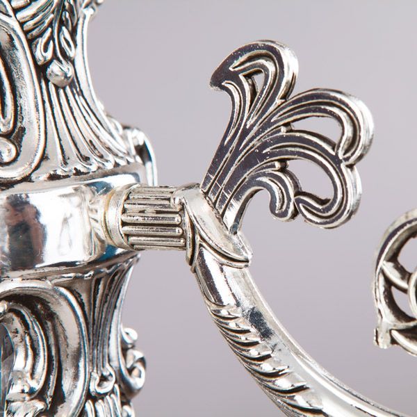 Бра Strotskis Carolina 1x60 Вт E14 сріблястий 230/1 