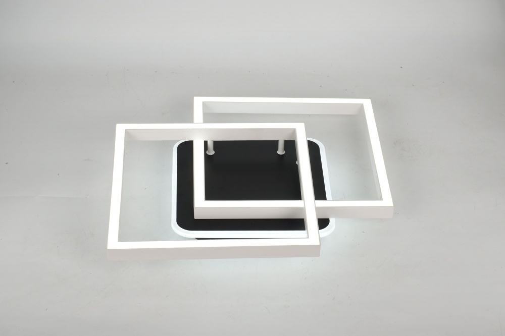 Люстра потолочная Sensio LED TOLEDO S445 6930Lm 3000-6000K 63 Вт черный/белый