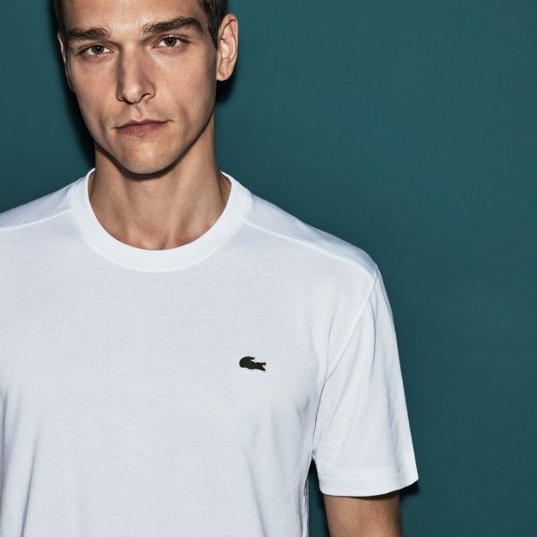 Футболка Lacoste TEE-SHIRT TH7618001 4 білий