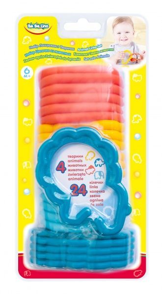 Игровой набор Bebelino Цепочка из животных 58112