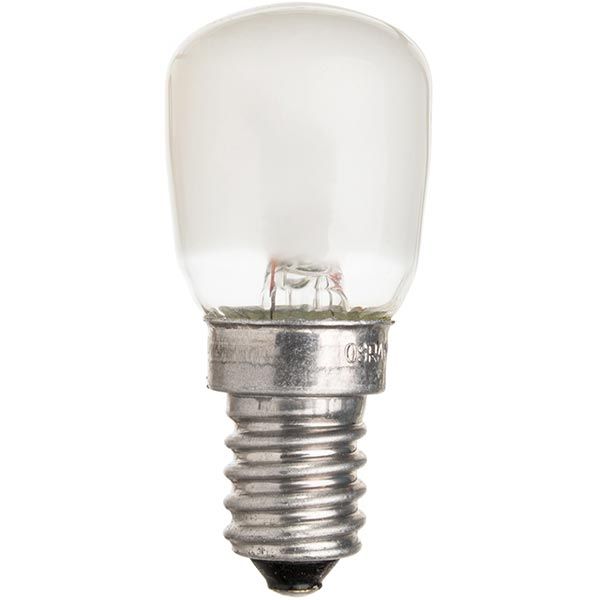 Лампа накаливания Osram SPC T26/57 FR 15W E14 матовая для холодильника (4050300003085)