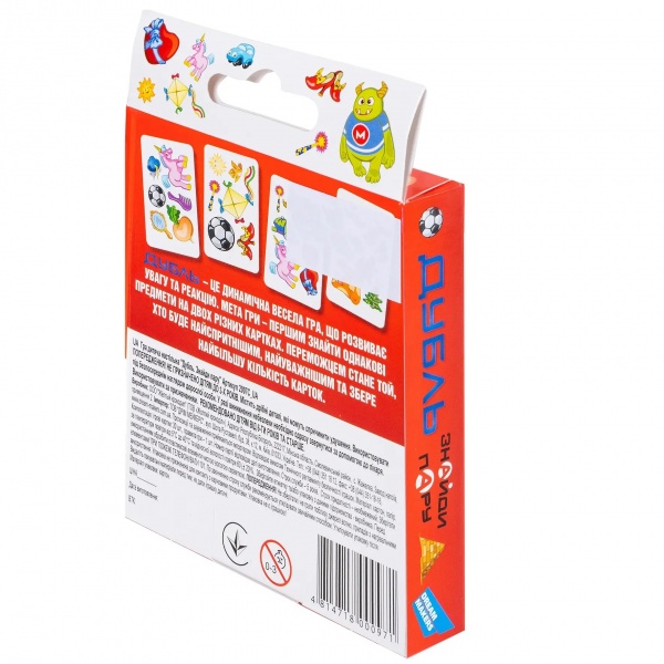 Гра настільна DGT-GAMES Дубль Знайди пару 2214_C