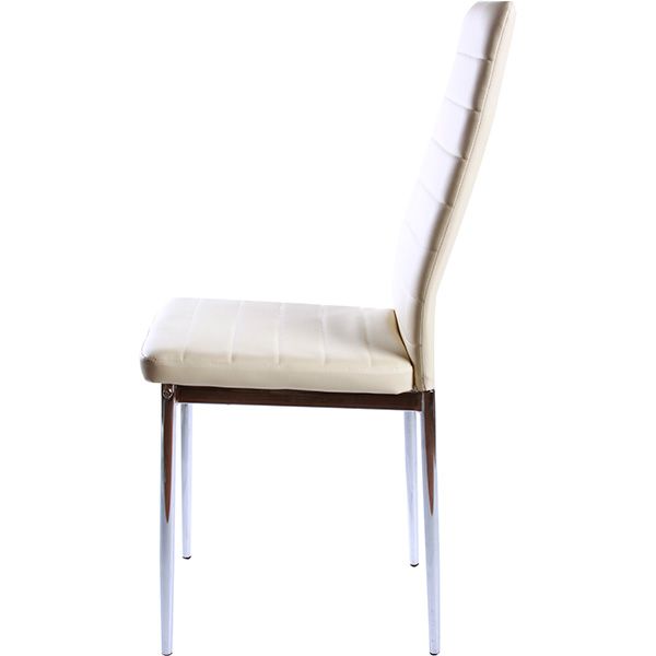 Стілець Bazhou City chrome молочний 980х410х400 мм