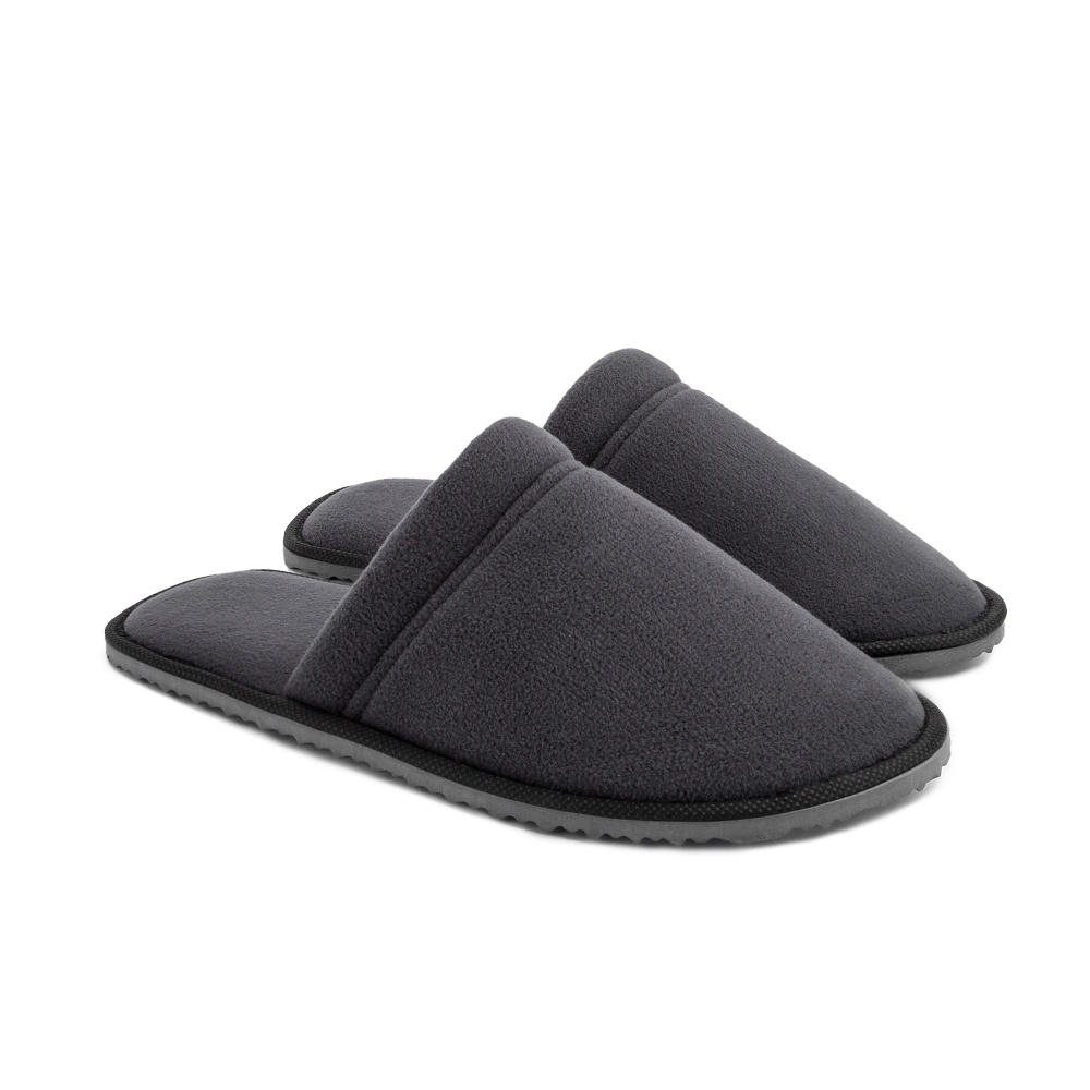 Тапки домашние Twins флис закрытые р.40/41 темно-серый