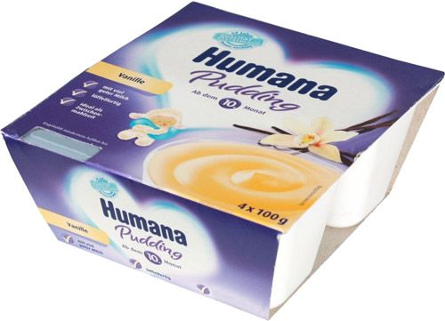 Пудинг Humana Ваниль 4x100 г 4031244273505 (4031244273529) 