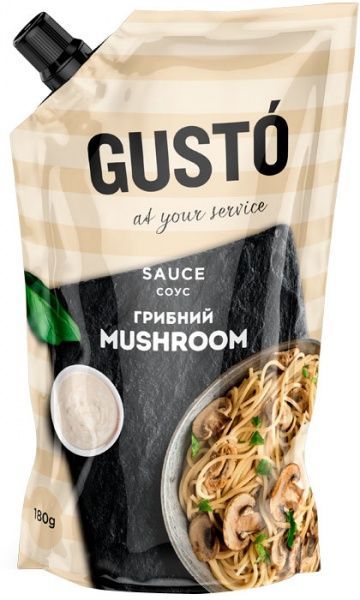 Соус Gusto Mushroom 180 г