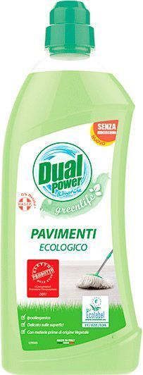 Засіб Dual Power для миття підлоги універсальний GreenLife 1 л