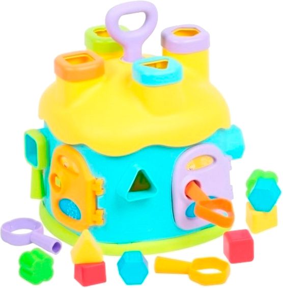 Іграшка-сортер Bebelino Будинок з ключиками 58142