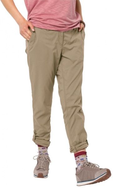 Брюки Jack Wolfskin DESERT ROLL-UP PANTS W 1505281-5605 р. 42 бежевый