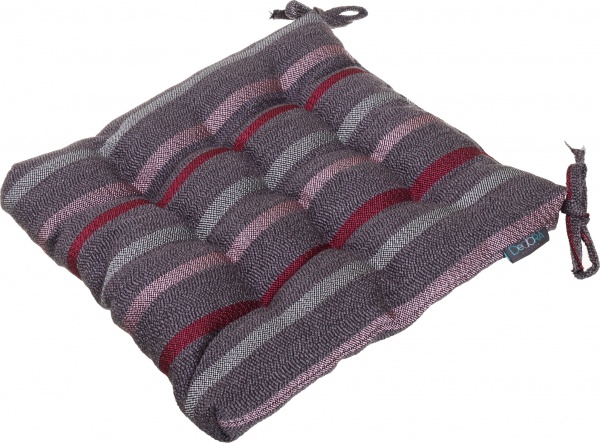 Подушка на стул на завязках 40x40 см в ассортименте Decora textile 