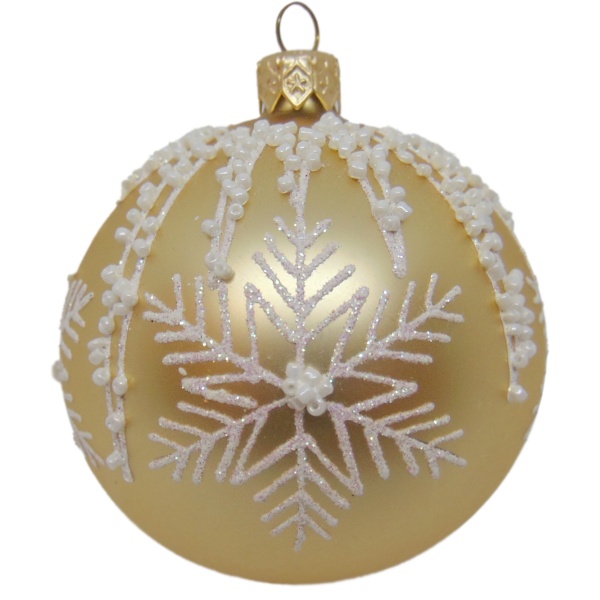 Шар новогодний d80 одуванчик 9548/30729 