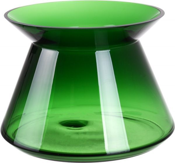 Ваза Патрик 17х24 см зеленый Wrzesniak Glassworks