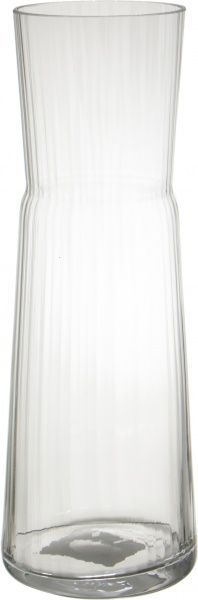 Ваза стеклянная прозрачная Лайт 28,5х10,2 см Wrzesniak Glassworks