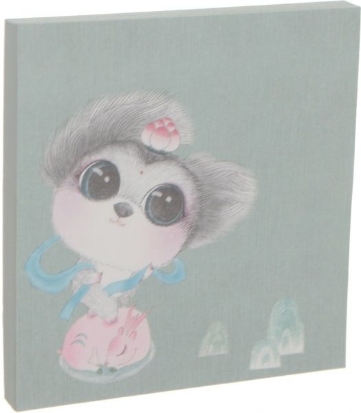 Папір для нотаток Великі оченята зелені