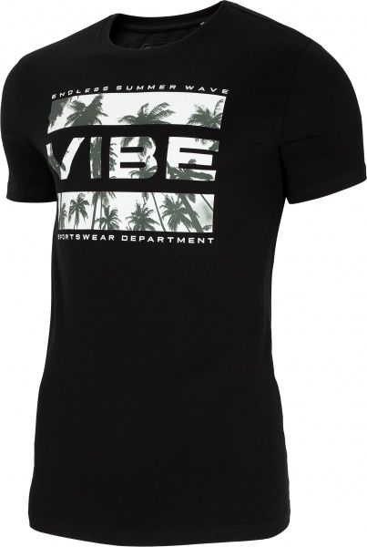 Футболка 4F H4L21-TSM026-20S р.S черный