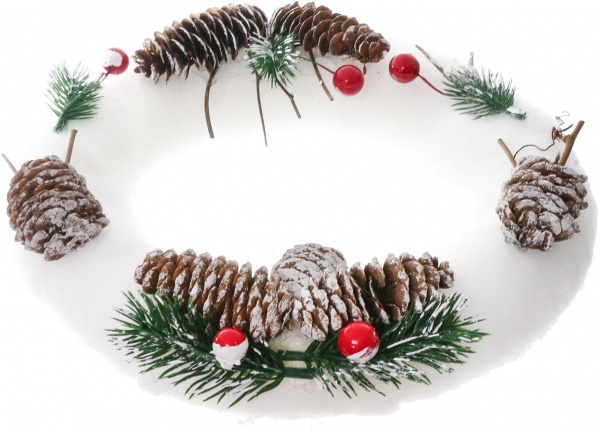 Подвеска Новогодний оберег 25 см 9231-7 