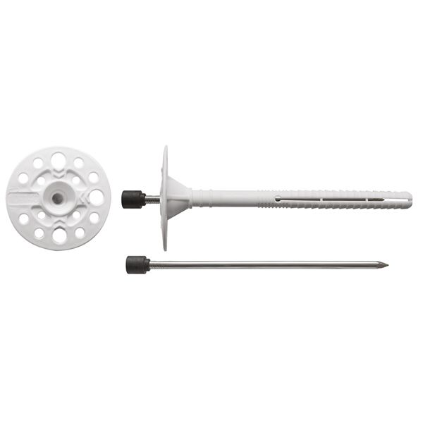 Дюбель фасадный для теплоизоляциидля минеральной ваты с термомостом 10x260 мм 50 шт. Expert Fix