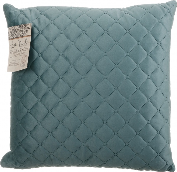 Подушка декоративна Verona 45x45 см бірюзовий La Nuit 