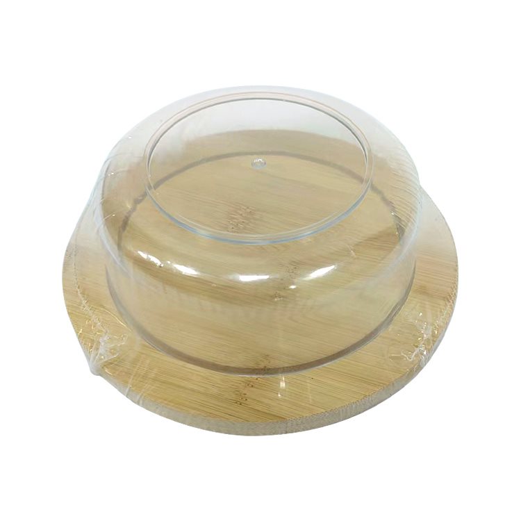 Дошка сервірувальна Eurogold з кришкою Bamboo 19,5 см