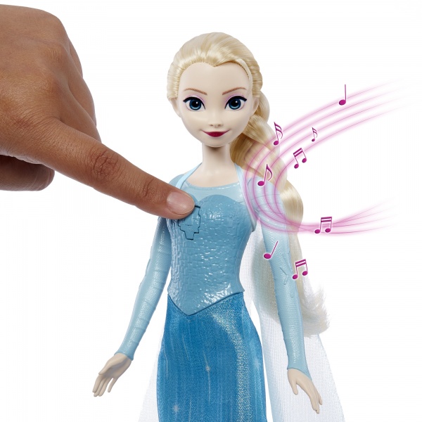 Кукла DISNEY FROZEN Поющая Эльза из м/ф Холодное сердце (только мелодия) HMG38
