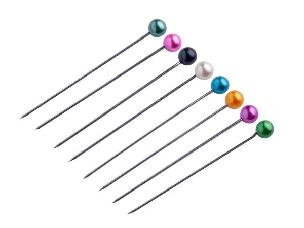 Шпильки офісні Buromax кольорові 34 мм 100 шт. JOBMAX BM.5251 