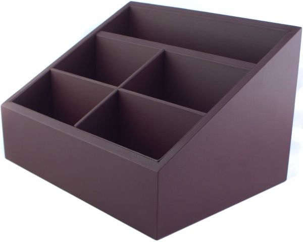 Органайзер для косметики большой бордо 220х165х145