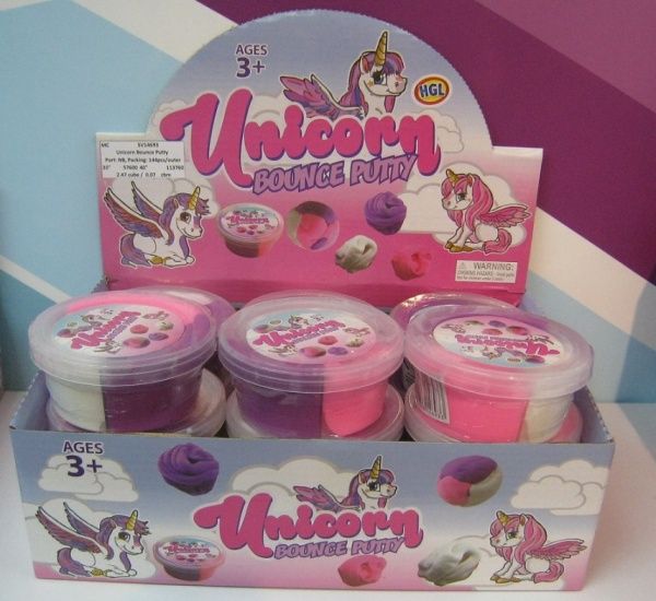 Маса для ліплення HGL Стрибуча жуйка Єдиноріг SV14693