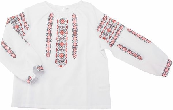 Вышиванка детская Эдельвика р.164 белый 398-13/09 