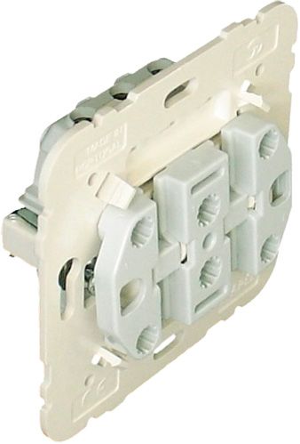 Вимикач триклавішний Efapel Logus без підсвітки 10 А 250В IP20 алюміній 21088 TAL