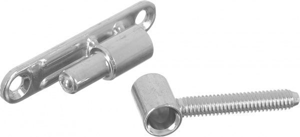 Петля штыревая универсальная на площадке P09d13 68 мм цинк