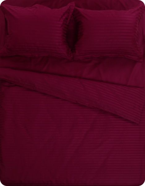 Комплект постельного белья Exclusive Purple 2,0 бордовый La Nuit 