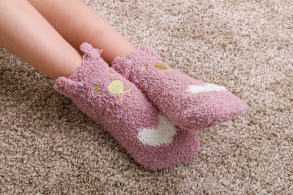 Носки для девочек Maxwin KIDS Сердце р.29-31 пудровый 