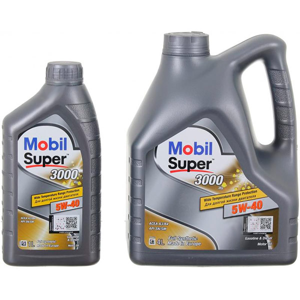 Моторне мастило Mobil Super 3000 X1 5W-40 5 л