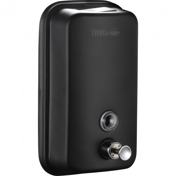 Дозатор для рідкого мила Trento 0,5 л чорний матовий (60443)