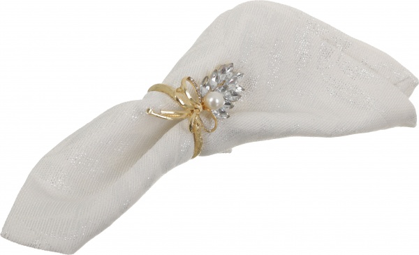 Кольцо для салфеток Diamond Feather YQU9174-3