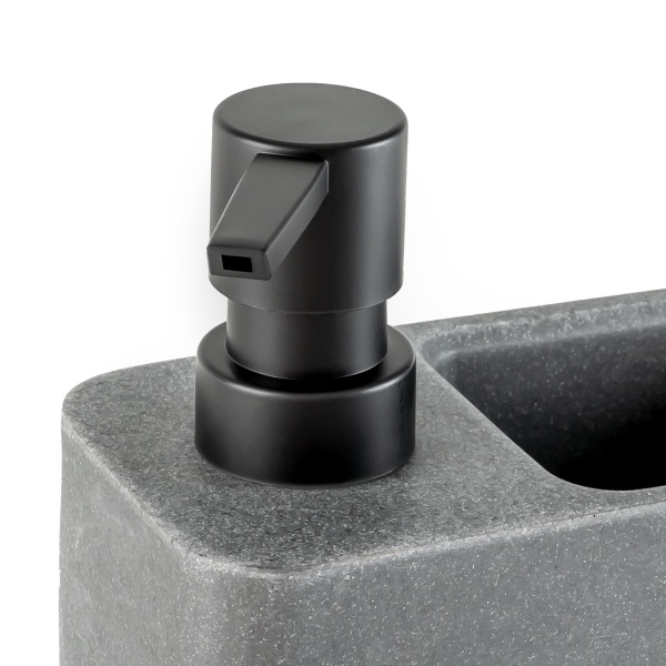 Дозатор для жидкого мыла MVM BA-15 220 мл серый