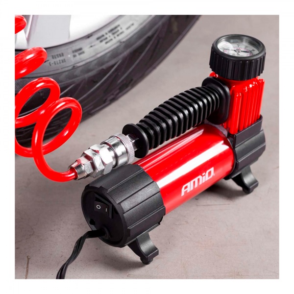 Компресcор автомобильный AMiO 12V HQ ACOMP-05 (02179)