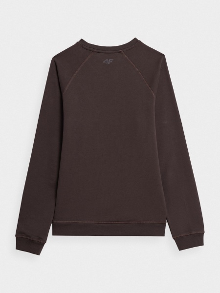 Свитшот 4F SWEATSHIRT M687 4FAW23TSWSM687-80S р.S коричневый