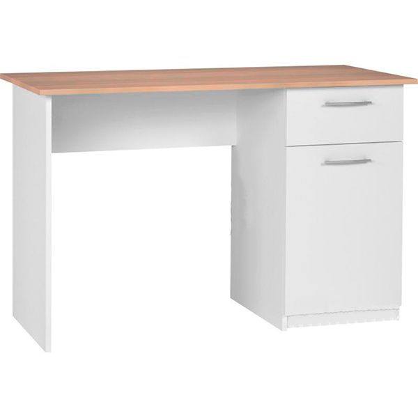 Стол письменный Грейд Микс дуб сонома/белый 