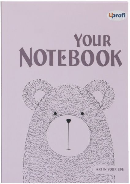 Книга для нотаток Artbook А5 light pink Uprofi plan