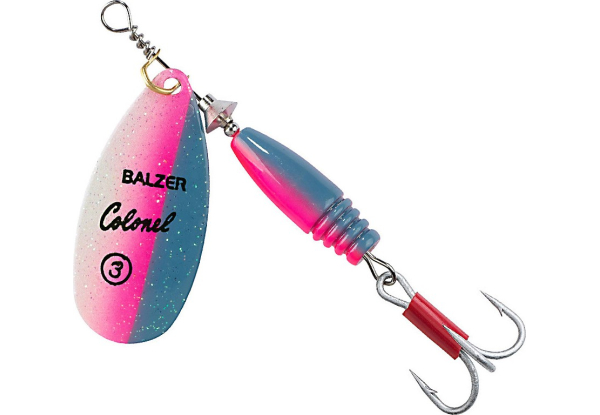 Блесна Balzer Colonel Classic 5 г fluo/pink/blue