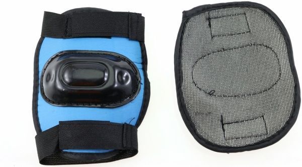 Роликовые коньки GW-369HB-C-6 р. 30-33 черный с синим