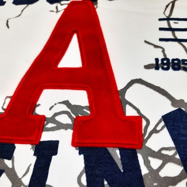 Футболка для хлопчика AKKU з літерою А р.140 білий 9076 