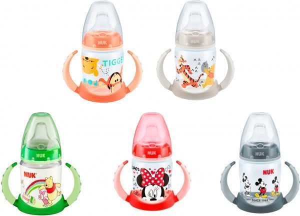 Пляшка дитяча Nuk First Choice Disney з силіконовою соскою 150 мл в асортименті