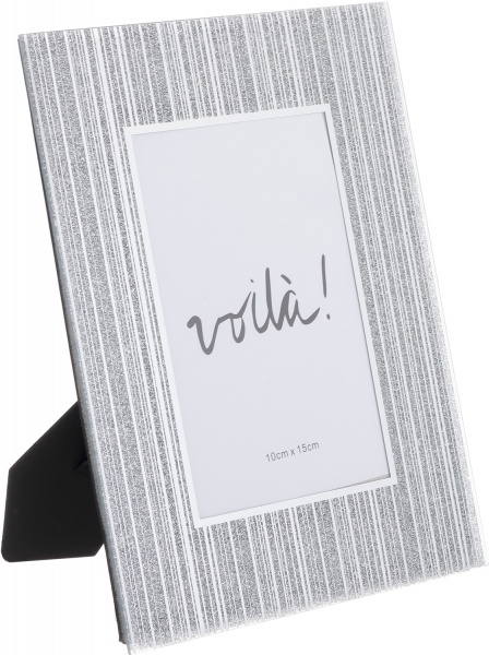 Рамка для фото Voila 1 фото 10x15 см серебряный 
