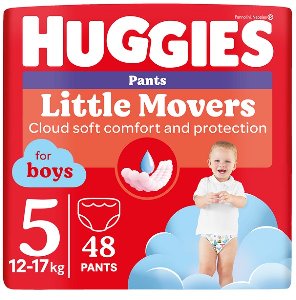 Подгузники-трусики Huggies Pants boy 5 12-17 кг 48 шт.