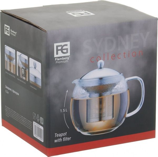 Чайник заварочный Sydney Классик 1,5 л Flamberg Premium